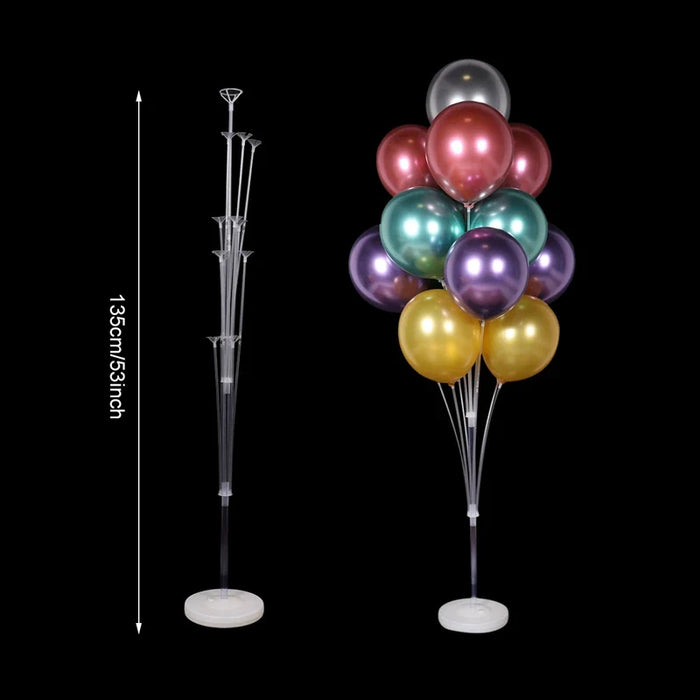 Birthday Balloon Support Balloon Stand Balloon Holder Balloon Stick Tubes Wedding Birthday Party Decoration Kids Baby Shower