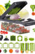 22in1 Multifunctional Vegetable Chopper Household Salad Chopper Kitchen Accessories Kitchenware Storage Useful Things for Home