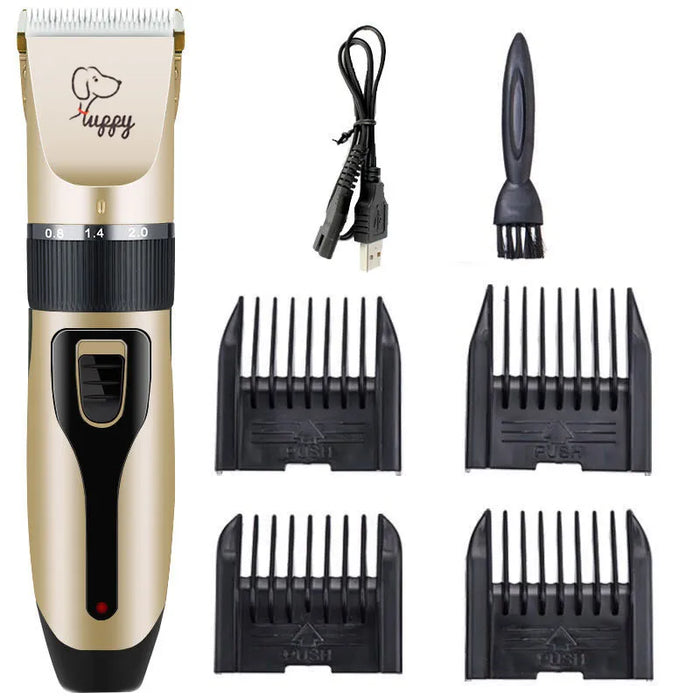 Dog Clipper Dog Hair Clippers Grooming (Pet/Cat/Dog/Rabbit) Haircut Trimmer Shaver Set Pets Cordless Rechargeable Professional