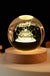 6cm 3D Crystal ball Crystal Planet Night Light Laser Engraved Solar System Globe Astronomy Birthday Gift Home Desktop Decoration