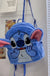 Disney Stitch New Plush Backpack Cartoon Fashion 3D Mini Women's Backpack Large Capacity Cute Children's Schoolbag High Quality