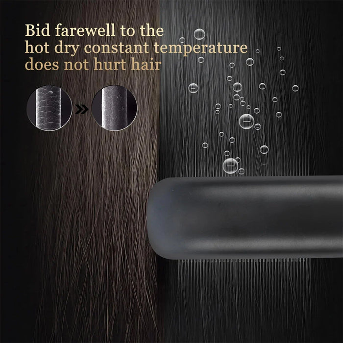 Electric Hair Brushes Multifunctional Cordless Hair Straightener Brush Fast Heating Comb Anti-scalding Ceramic Hair Curler