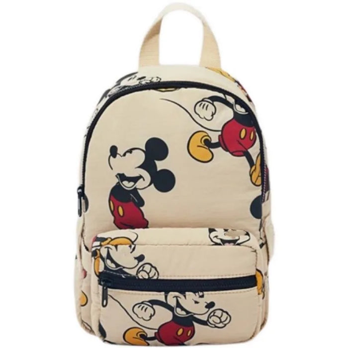 Disney New Fashionable Mickey Mouse Pattern Children's School Bag Cute Mickey Print Lightweight Backpack