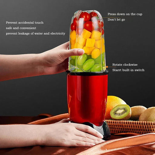 Electric Juicer Mini Household Automatic Blender Multifunctional Juicer Machine High Quality Home Kitchen Fruit Juicer Cup 믹서기