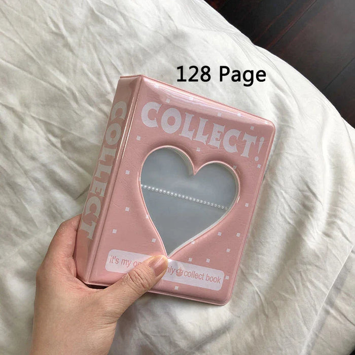 36/64/128 Pockets Mini Photo Album Cartoon Album Photo Photocard Holder Book Collect Kpop Album De Fotos Kpop Photocard Binder