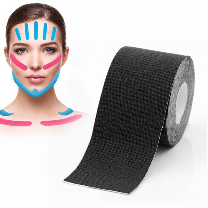 2.5CM*5M Kinesiology Tape for Face V Line Neck Eyes Lifting Wrinkle Remover Sticker Tape Face Skin Care Tool Bandagem Elastica