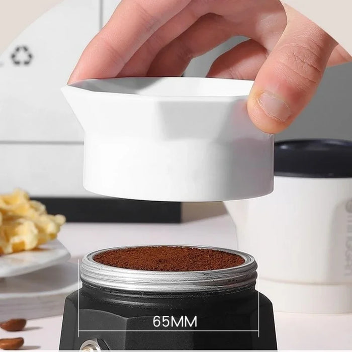 65MM Stirring Stick for Moka Pot Rotating Powder Metering Ring Coffee Dispenser Leveler Espresso Tool Home Kitchen Accessories