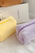 Fur Makeup Bags for Women Soft Travel Cosmetic Bag Organizer Case Young Lady Girls Make Up Case Necessaries 1 Pc Solid Handbags