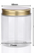 20pcs 200ml Empty Plastic Jars PET Clear Jar Cosmetic Face Cream Container Nut Candy Grain Storage Jar Home Kitchen Supplies