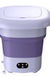 9L Foldable Washing Machine Portable Socks Underwear Panties Retractable Household Washing Machine With Spinning Dry