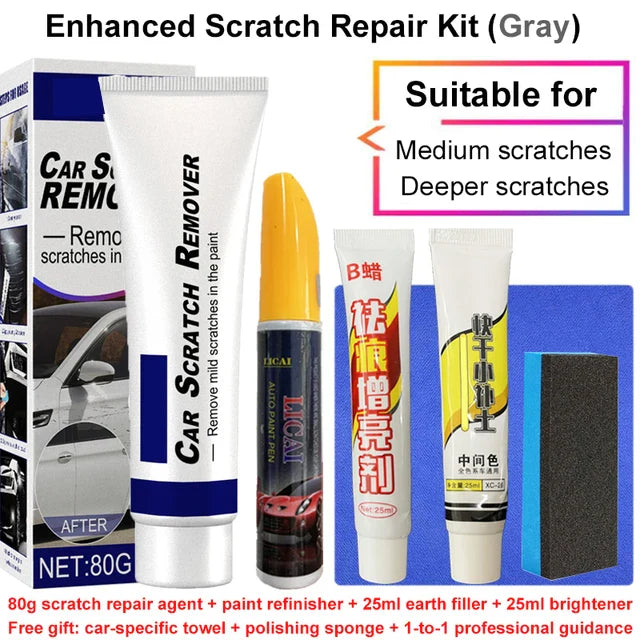 Car Scratch Remover Paint Care Tools Auto Swirl Remover Scratches Repair Polishing Auto Body Grinding Compound Anti Scratch Wax