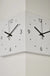 Double Corner Wall Clock Home Decoration Living Room Creative Simple Modern Wall Clock Fashion Sun Corner Wall Clock