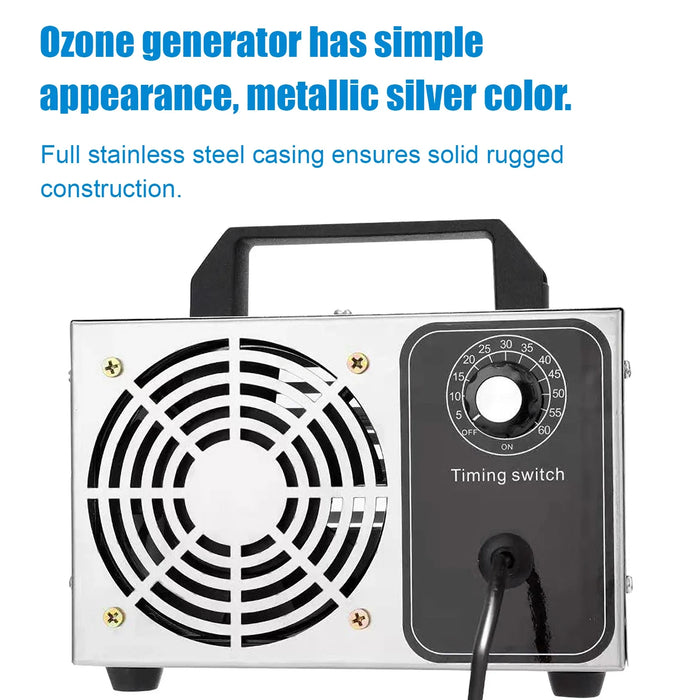 32g/h Ozone Generator Ozone Machine O3 Air Purifier Air Deodorizer for Home Kitchen Office Car 28g/h 110V 220V