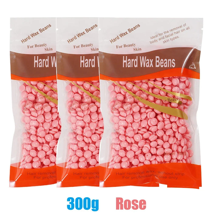 400g/500g Waxing Wax for Hair Removal Hard Wax Beans Depilatory Hot Film Wax Beads for Full Body