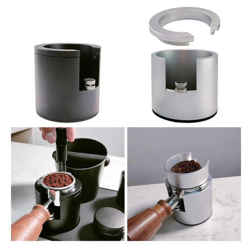 for 51/54/58mm Tamping Station Tools Manual Coffee Tamper Holder Portafilter Holder for Tearoom Kitchen Cafe Home Restaurant