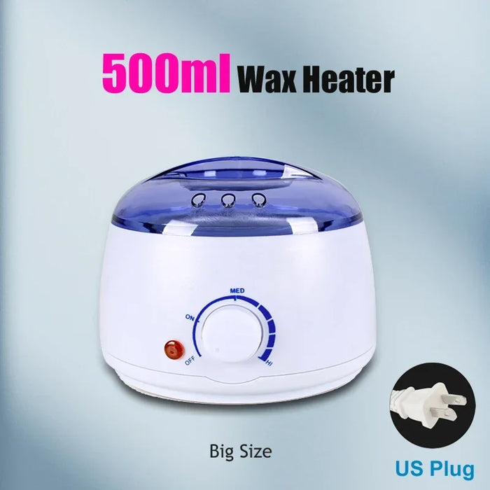 200ml/500ml Wax Machine for Hair Removal Paraffin Heater Waxing Beans Depilatory Epilator Warmer Wax-melting Pot