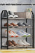 4 Floor Assembly Creative Home Shoe Rack Dormitory Door Storage Rack Storage Shoe Cabinet Components Home Supplies