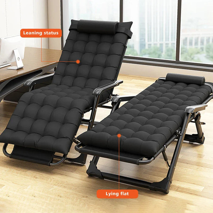 Adjustable height folding bed ultra light household multifunctional recliner outdoor autonomous driving folding recliner