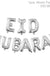 Eid Mubarak Plates Banner Balloon Tableware Ramadan Decoration 2024 Ramadan Kareem Islamic Muslim Party Decor Eid Al Adha Gifts