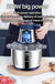 5L Household Kitchen Meat Grinder Stainless Steel Blade Powerful Vegetable Fruit Crusher Mince Garlic Electric Cooking Machine