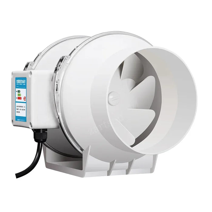 3''4''5''6'' Extractor Exhaust Fan 220V Low Noise Inline Duct Wall Air Blower Home Bathroom Grow Room Ventilation Vent