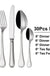 24/30 Pieces Gold Cutlery Set Complete Stainless Steel Tableaware Mirror Dinner Set Sliveware Knife Fork Spoon Kitchen Untensils