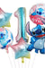 6pcs Disney Lilo & Stitch Party Balloons Stitch 32" Number Balloon set Baby Shower Birthday Party Decorations Kids Toy Gifts