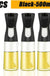 3 Pack 200/500ml Oil Sprayer Bottle Home Kitchen Cooking Oil Dispenser Fitness Fat Loss Camping BBQ Vinegar Sauce Sprayer Bottle