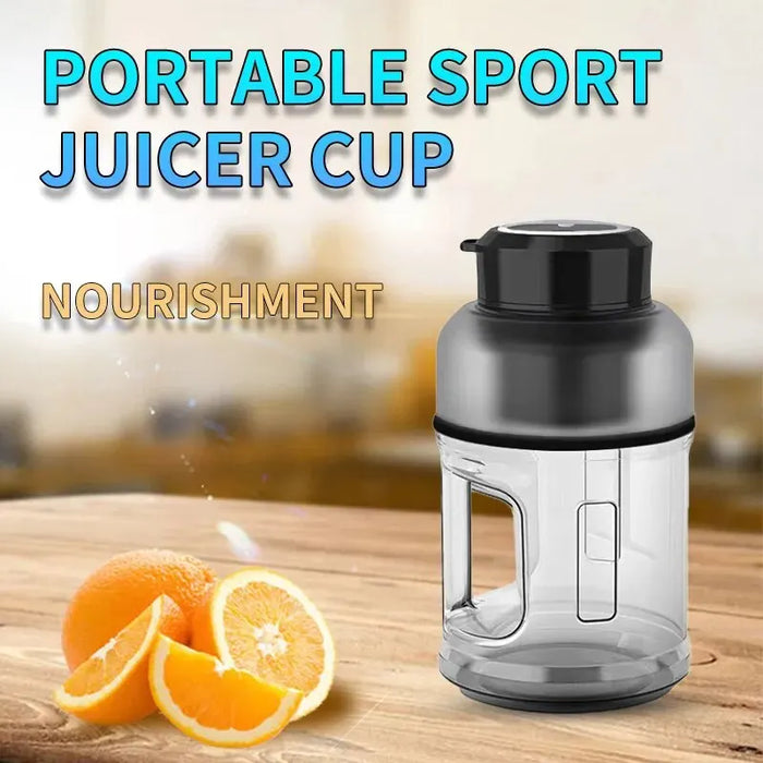 4000Mah Portable Blender Mini Juicers Machine Smoothie MixerMultifunctional Orange Electric Juice Cup Kitchen Appliances Home