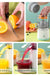 400ML Electric Fruit Juicer Juice Squeezer USB Charging Fruit Juicer Household Orange Lemon Blender Extractors Kitchen Tools