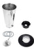 5 Cup Stainless Steel Blender Jar and Lid Replacement Repair Kit Complete 6 Pieces Set Fits Oster Blenders and Kitchen Centers