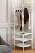 Floor Corner Rack Clothes Rack Jackets Coat Rack Children Room Shelves Shoes Storage Shelves with Hanger Home Furniture Supplies