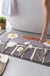 Shower and Bath Room Flower Floor Mat Carpet Rugs Water Absorbent Non-Slip Soft Microfiber Bathmats Machine Washable