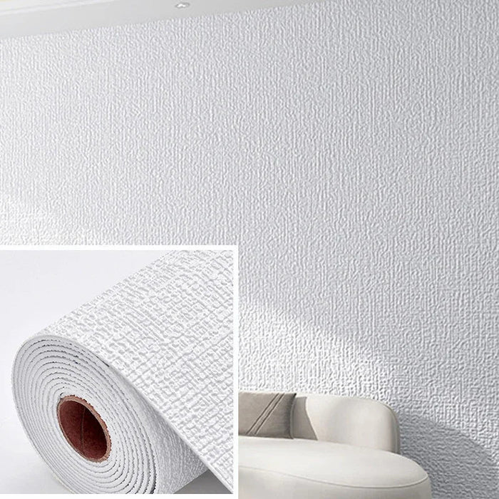 3D Wall Sticker Wallpaper Self-Adhesive Waterproof Wall Covering Panel for Living Room Bedroom Bathroom Home Decoration