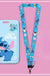 Disney Anime Credential Badge Holder Kawaii Stitch Card Holders Student Campus Lanyard Cards Holder Neck Straps for Kids Gift