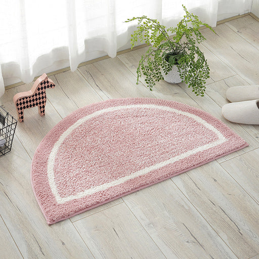 Simple Semicircle (2 colors) Bath Mat