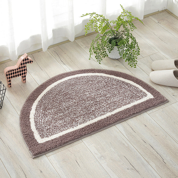 Simple Semicircle (2 colors) Bath Mat