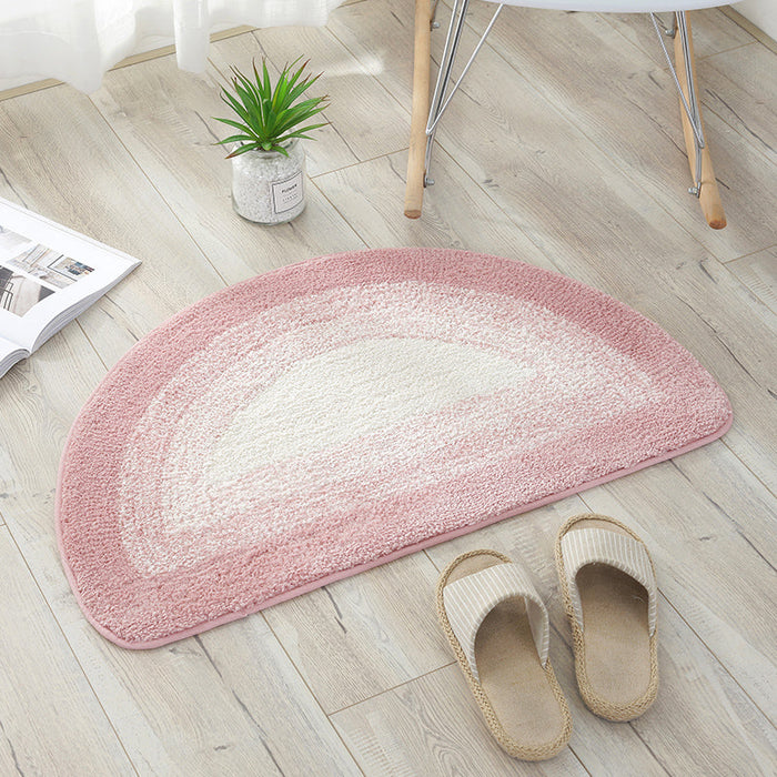 Simple Semicircle (5 colors) Bath Mat