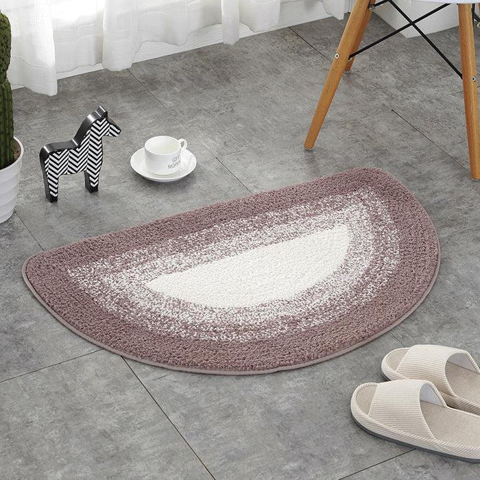 Simple Semicircle (5 colors) Bath Mat