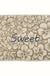 Sweet Cream Flowers Bath Mat