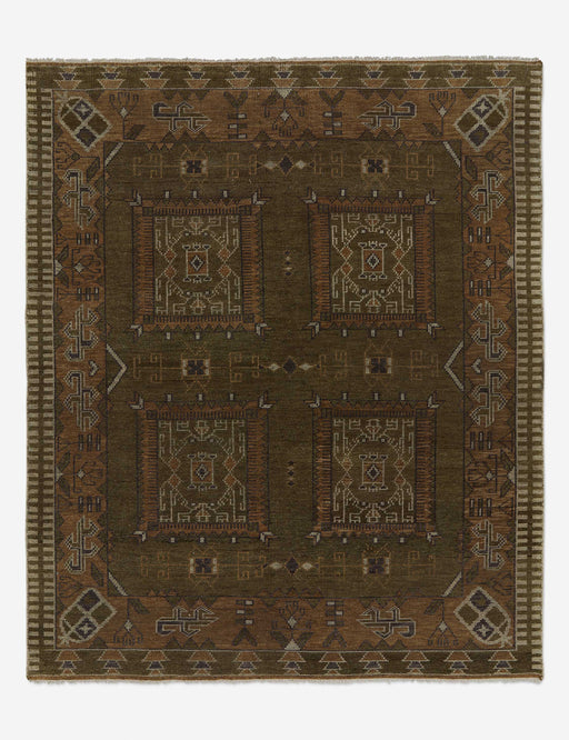 Tahj Hand-Knotted Wool Rug