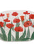 Watercolor Style Flowers Bath Mat