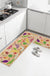 Feblilac Colorful Lovely Fruit Vegetable PVC Leather Kitchen Mat