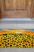 Feblilac Sunflower Garden and Sunrise on The Hill PVC Coil Door Mat Mom‘s Day Gift @Joy's design