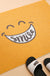 Yellow Smile Door Mat