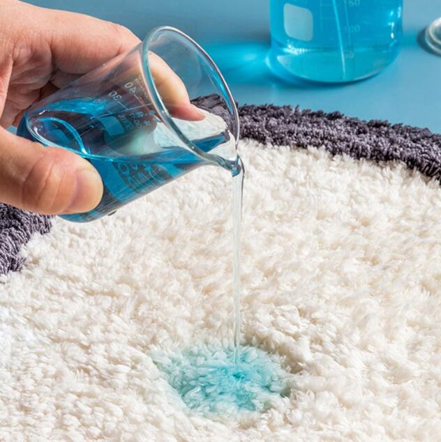 Five-color Mountain Bath Mat