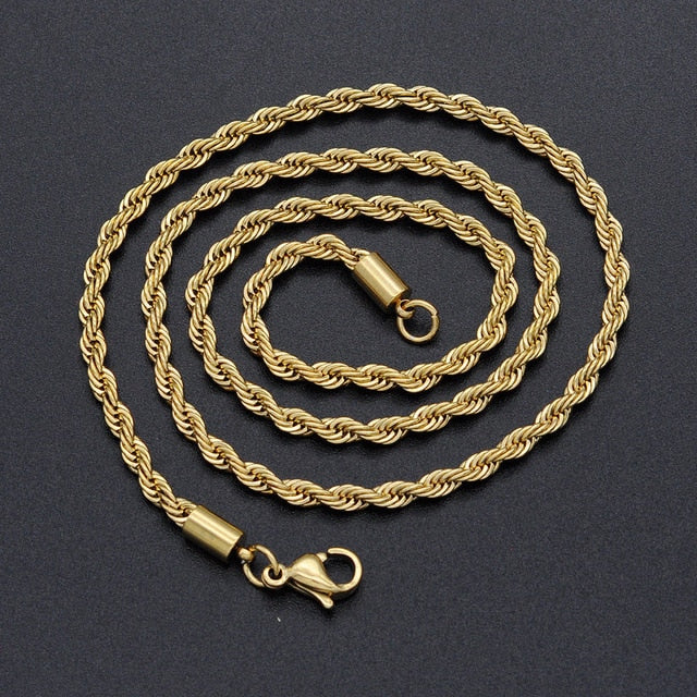 Rope Chain Women Necklace - Okeihouse