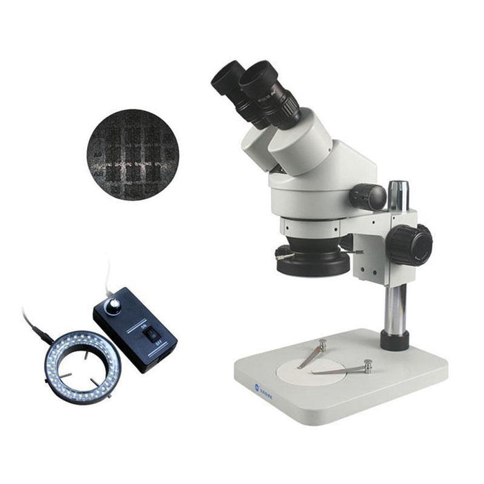 SUNSHINE SZM45-B1 7-45x Binocular Microscope Continuous Zoom Microscope 90x Eyepiece 20/40 Binocular for Motherboard Repair