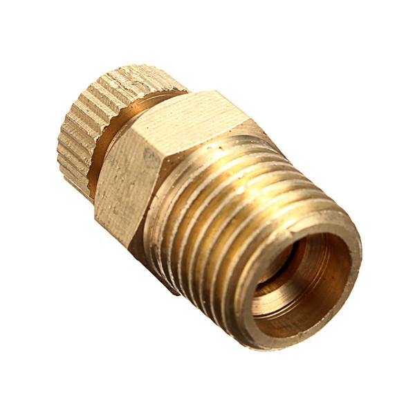 PT 1/2 3/8 1/4 Inch Brass Drain Valve Air Compressor Male Threaded Water Drain Valve