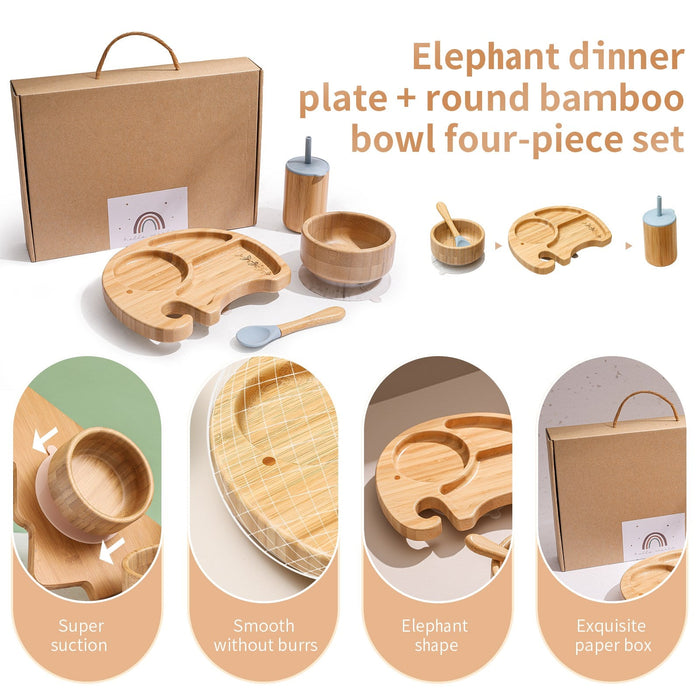 Elephant Dinner Plate For Infants And Young Children